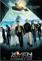 X-Men: First Class - Malaysian Movie Poster (xs thumbnail)