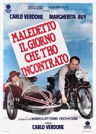 Maledetto il giorno che t&#039;ho incontrato - Italian Movie Poster (xs thumbnail)