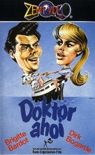 Doctor at Sea - German VHS movie cover (xs thumbnail)