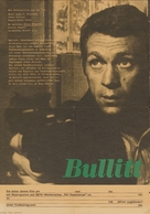 Bullitt - German Movie Poster (xs thumbnail)