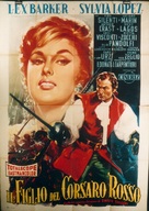 Il figlio del corsaro rosso - Italian Movie Poster (xs thumbnail)