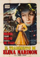 Secret d&#039;H&eacute;l&egrave;ne Marimon, Le - Italian Movie Poster (xs thumbnail)