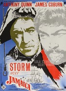 A High Wind in Jamaica - Danish Movie Poster (xs thumbnail)