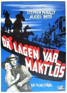 Wyoming Mail - Swedish Movie Poster (xs thumbnail)