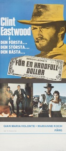 Per un pugno di dollari - Swedish Movie Poster (xs thumbnail)