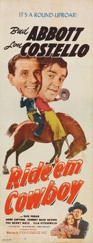 Ride &#039;Em Cowboy - Movie Poster (xs thumbnail)