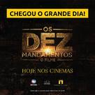 Os Dez Mandamentos, O Filme - Brazilian Movie Poster (xs thumbnail)