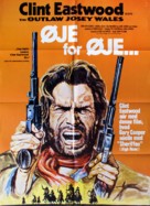 The Outlaw Josey Wales - Danish Movie Poster (xs thumbnail)