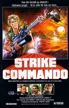 Strike Commando - Norwegian VHS movie cover (xs thumbnail)