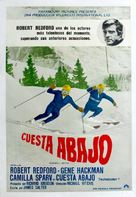 Downhill Racer - Argentinian Movie Poster (xs thumbnail)