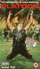 Platoon - British VHS movie cover (xs thumbnail)