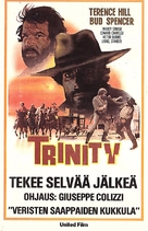 La collina degli stivali - Finnish VHS movie cover (xs thumbnail)