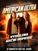 American Ultra - Czech Movie Poster (xs thumbnail)