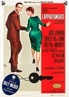 The Apartment - Italian Theatrical movie poster (xs thumbnail)