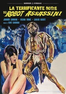 Las luchadoras vs el robot asesino - Italian DVD movie cover (xs thumbnail)