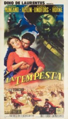 La tempesta - Italian Movie Poster (xs thumbnail)