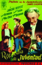 They Shall Have Music - Spanish Movie Poster (xs thumbnail)