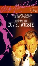 The Man Who Knew Too Much - German VHS movie cover (xs thumbnail)