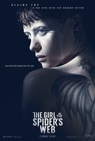 The Girl in the Spider&#039;s Web - British Movie Poster (xs thumbnail)