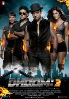 Dhoom 3 - Turkish Movie Poster (xs thumbnail)