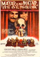 Theater of Blood - Spanish Movie Poster (xs thumbnail)