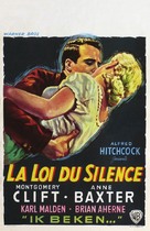 I Confess - Belgian Movie Poster (xs thumbnail)