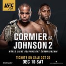 UFC 210: Cormier vs. Johnson 2 - Movie Poster (xs thumbnail)