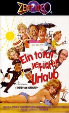 Carry on Abroad - German VHS movie cover (xs thumbnail)