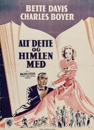 All This, and Heaven Too - Danish Movie Poster (xs thumbnail)