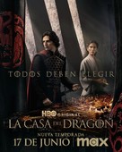 &quot;House of the Dragon&quot; - Spanish Movie Poster (xs thumbnail)