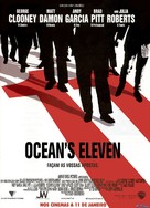 Ocean&#039;s Eleven - Portuguese Movie Poster (xs thumbnail)