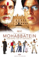 Mohabbatein - German DVD movie cover (xs thumbnail)