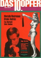 La decima vittima - German Movie Poster (xs thumbnail)