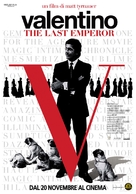 Valentino: The Last Emperor - Italian Movie Poster (xs thumbnail)