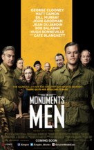 The Monuments Men - Lebanese Movie Poster (xs thumbnail)