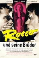 Rocco e i suoi fratelli - German Movie Poster (xs thumbnail)