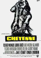 Cheyenne Autumn - German Movie Poster (xs thumbnail)