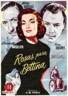 Rosen f&uuml;r Bettina - Spanish Movie Poster (xs thumbnail)