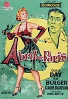 April in Paris - Spanish Movie Poster (xs thumbnail)