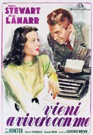 Come Live with Me - Italian Movie Poster (xs thumbnail)