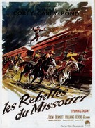 The Great Missouri Raid - French Movie Poster (xs thumbnail)