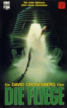 The Fly - German VHS movie cover (xs thumbnail)