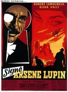 Sign&eacute; Ars&egrave;ne Lupin - French Movie Poster (xs thumbnail)