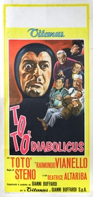 Tot&ograve; diabolicus - Italian Movie Poster (xs thumbnail)