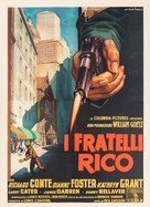 The Brothers Rico - Italian Movie Poster (xs thumbnail)