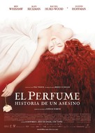 Perfume: The Story of a Murderer - Spanish Movie Poster (xs thumbnail)