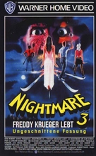 A Nightmare On Elm Street 3: Dream Warriors - German VHS movie cover (xs thumbnail)