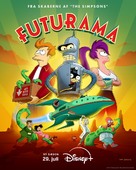 &quot;Futurama&quot; - Danish Movie Poster (xs thumbnail)