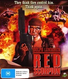 Red Scorpion - Australian Blu-Ray movie cover (xs thumbnail)