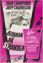 Female on the Beach - Swedish Movie Poster (xs thumbnail)